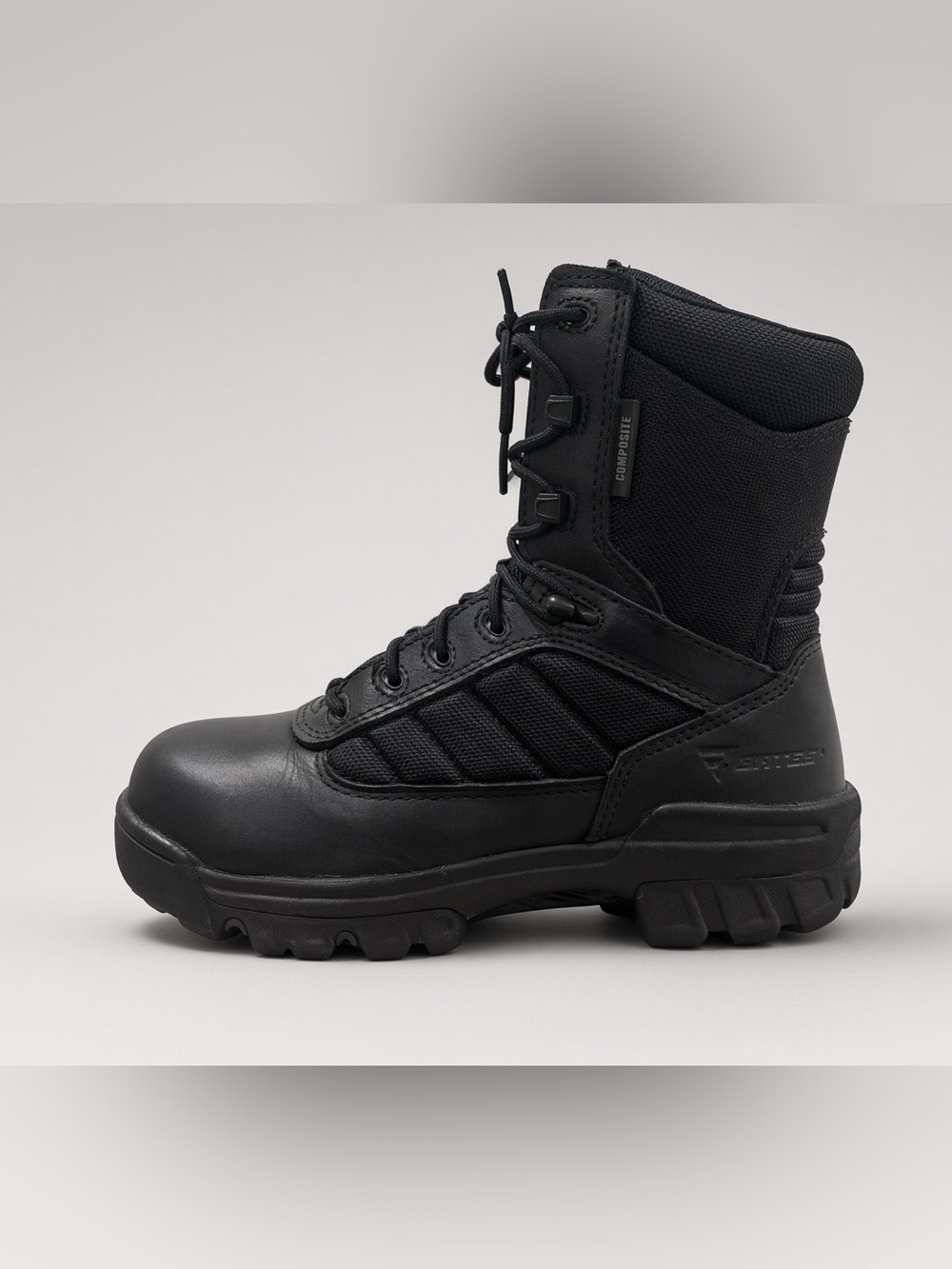 Bates Composite Toe Tactical Boot Black Women’s 6.5M E02701 Side Zip